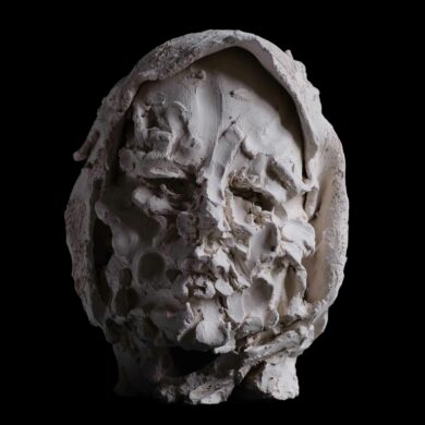 Portrait Terre cuite, 27 × 19 × 21 cm, 2021