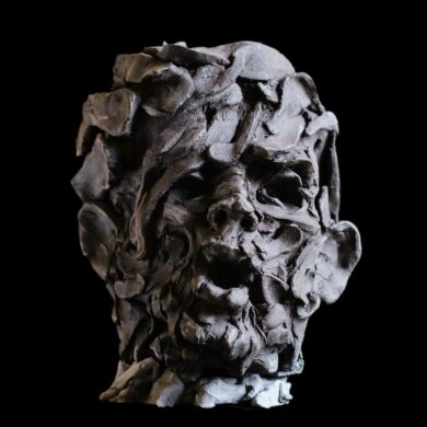 Portrait Terre cuite, 28 × 20 × 19 cm, 2020